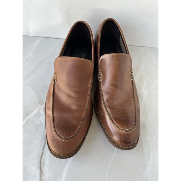 Cole Haan Air Brown Leather Loafers C09305 Men Dress Shoes Sz 8.5 M Slip On main image 10